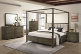 Gran Park 5-piece Eastern King Bedroom Set Dark Cocoa - sold by Home Elegance USA