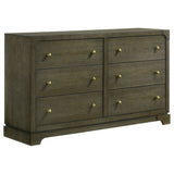 Gran Park 4-piece Queen Bedroom Set Dark Cocoa - sold by Home Elegance USA