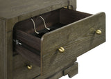 Gran Park 5-piece Queen Bedroom Set Dark Cocoa - sold by Home Elegance USA