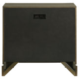 Gran Park 2-drawer Nightstand Bedside Table Dark Cocoa - Home Elegance USA