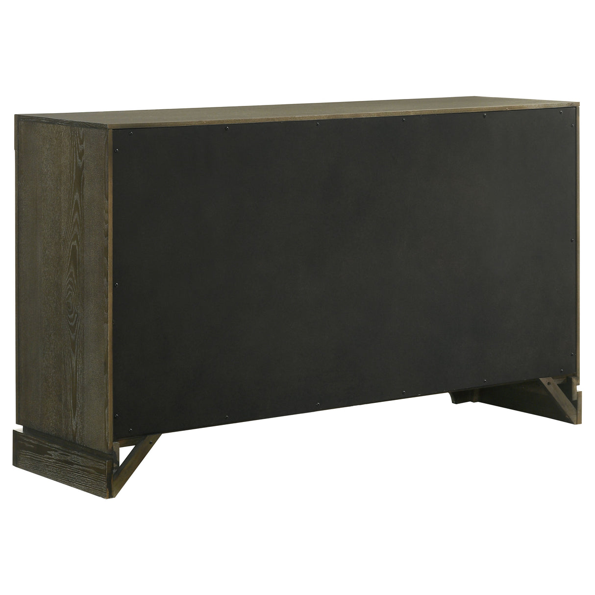 Gran Park 6-drawer Dresser Cabinet Dark Cocoa - Home Elegance USA