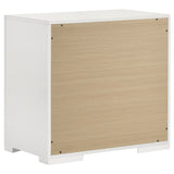 Ives 5-piece Eastern King Bedroom Set White High Gloss - sold by Home Elegance USA