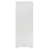 Ives 5-drawer Bedroom Chest of Drawers White High Gloss - Home Elegance USA