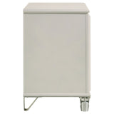 Olivia 2-drawer Nightstand Bedside Table Pearl White - Home Elegance USA