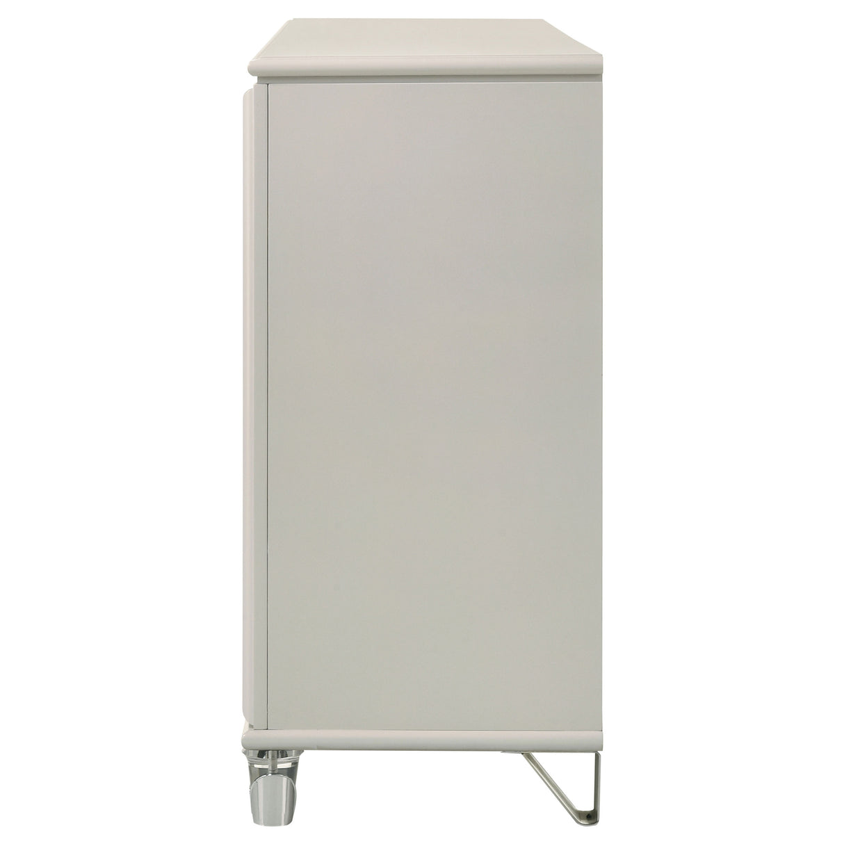 Olivia 6-drawer Dresser Cabinet Pearl White - Home Elegance USA
