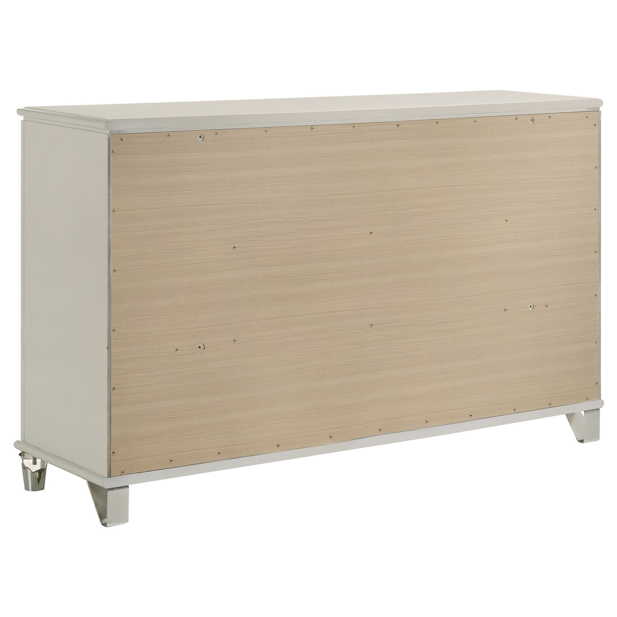 Olivia 6-drawer Dresser Cabinet Pearl White - Home Elegance USA