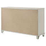 Olivia 6-drawer Dresser Cabinet Pearl White - Home Elegance USA