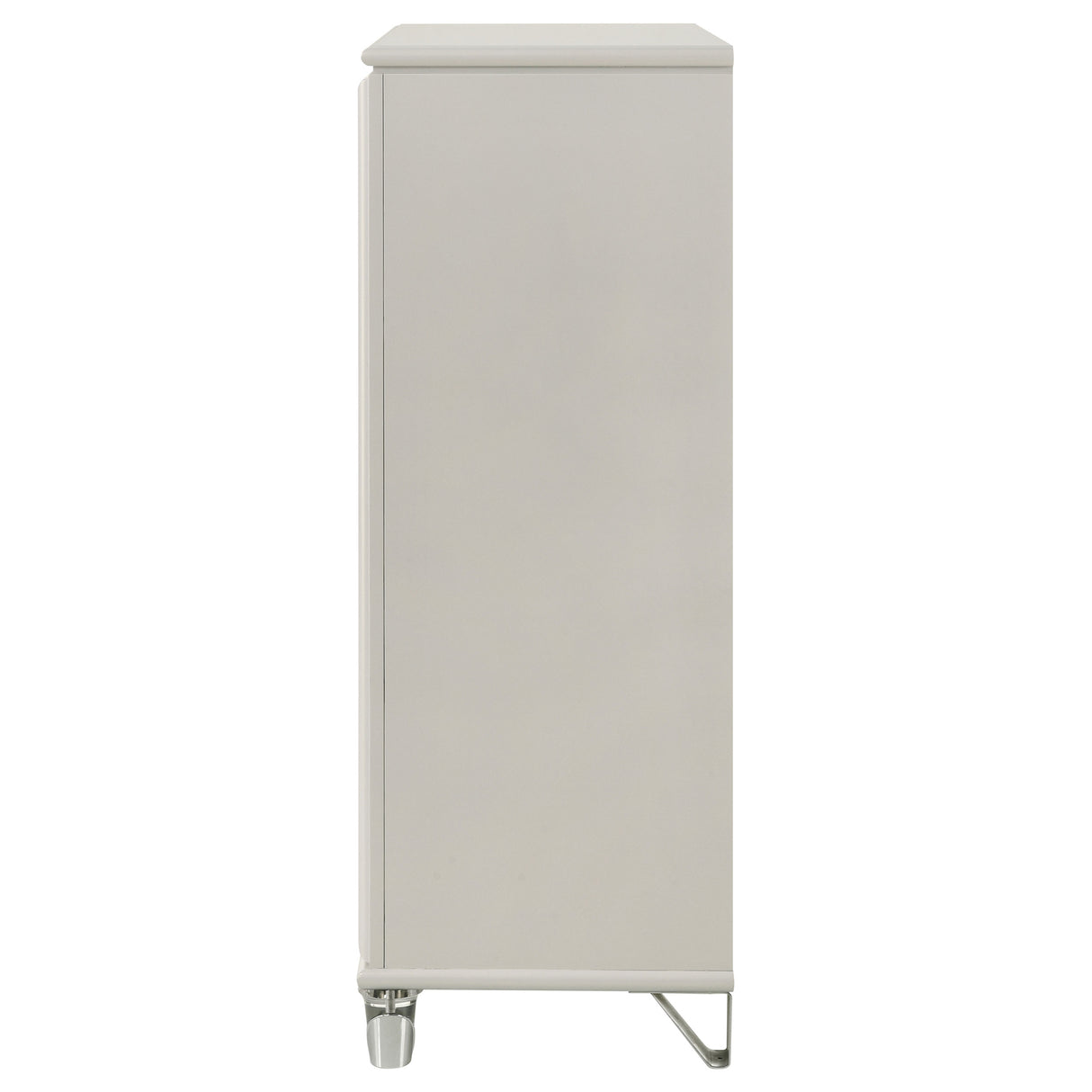 Olivia 5-drawer Bedroom Chest of Drawers Pearl White - Home Elegance USA
