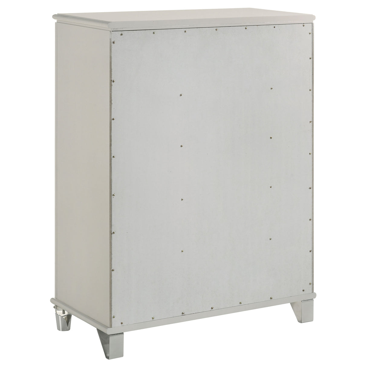 Olivia 5-drawer Bedroom Chest of Drawers Pearl White - Home Elegance USA