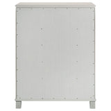 Olivia 5-drawer Bedroom Chest of Drawers Pearl White - Home Elegance USA
