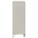 Olivia 5-drawer Bedroom Chest of Drawers Pearl White - Home Elegance USA