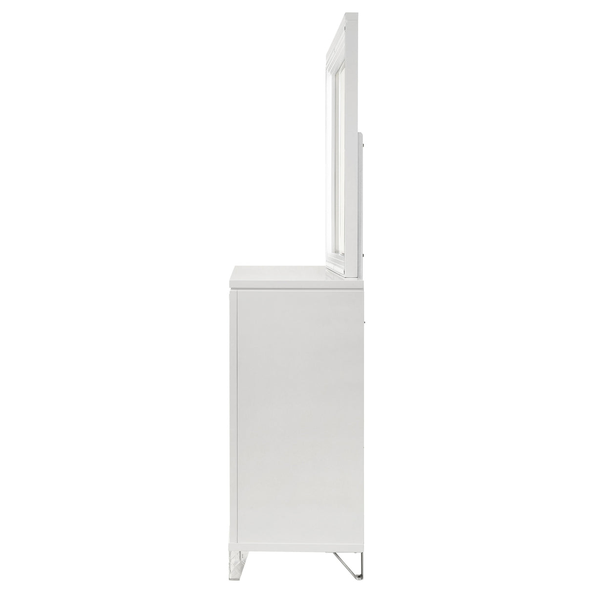 Marmore 9-drawer Dresser and LED Mirror White - Home Elegance USA