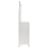 Marmore 9-drawer Dresser and LED Mirror White - Home Elegance USA