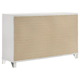 Marmore 9-drawer Dresser Cabinet White - Home Elegance USA
