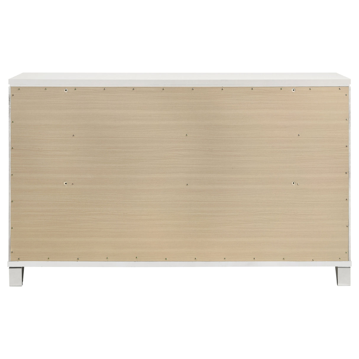 Marmore 9-drawer Dresser Cabinet White - Home Elegance USA