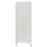 Marmore 5-drawer Bedroom Chest of Drawers White - Home Elegance USA
