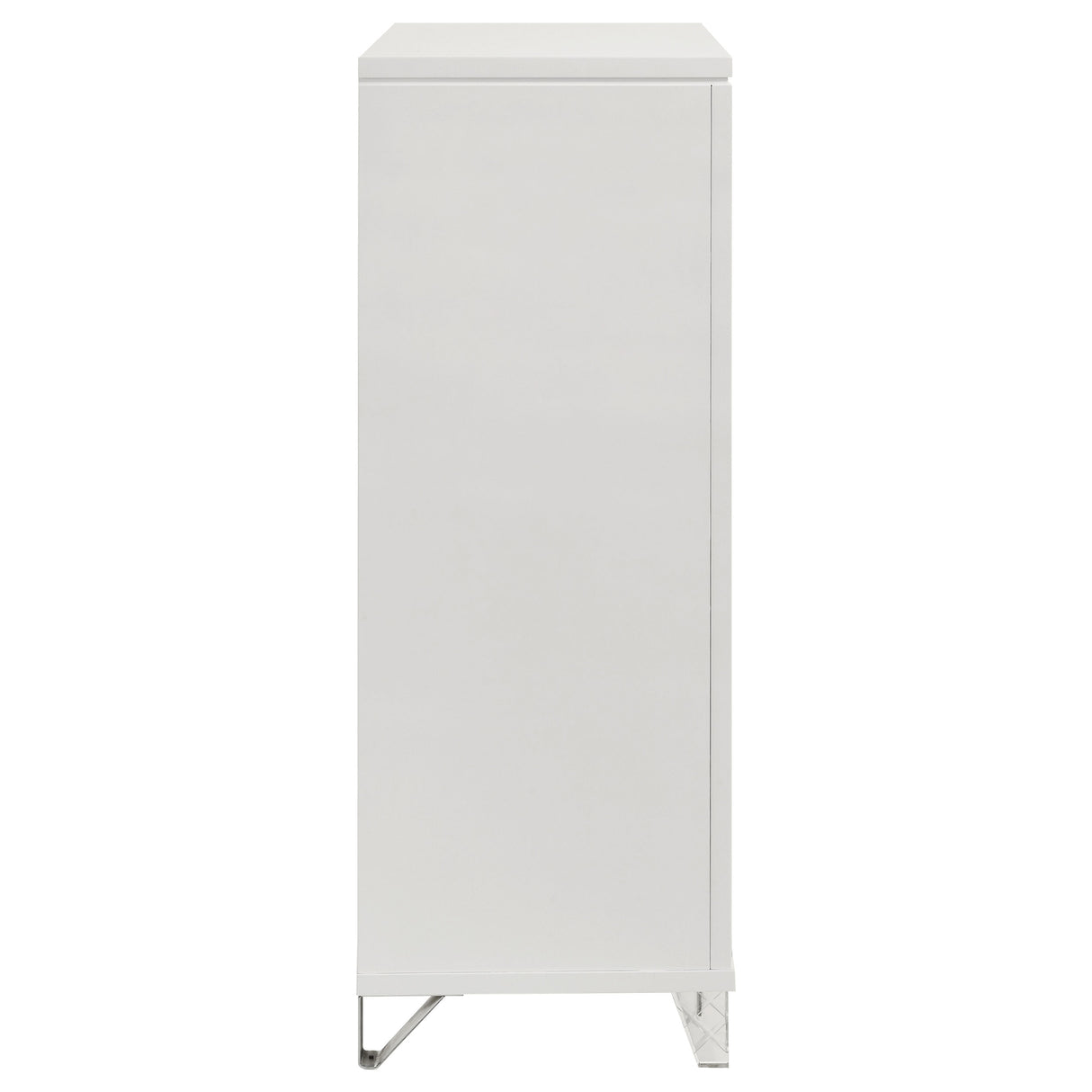 Marmore 5-drawer Bedroom Chest of Drawers White - Home Elegance USA