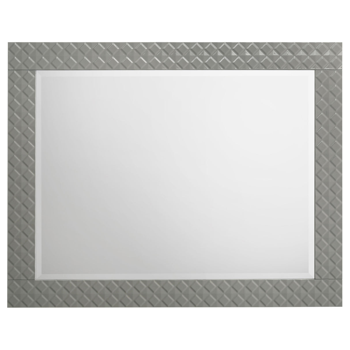 Ives 5-piece Queen Bedroom Set Grey High Gloss - sold by Home Elegance USA