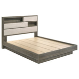 Fenwick 4-piece Queen Bedroom Set Grey Oak - sold by Home Elegance USA