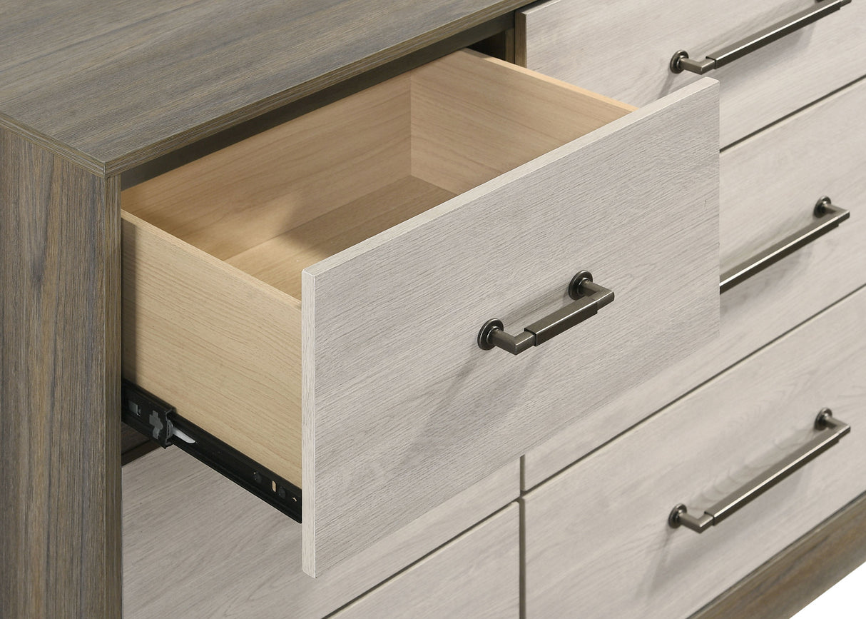 Fenwick 9-drawer Dresser Grey Oak - Home Elegance USA
