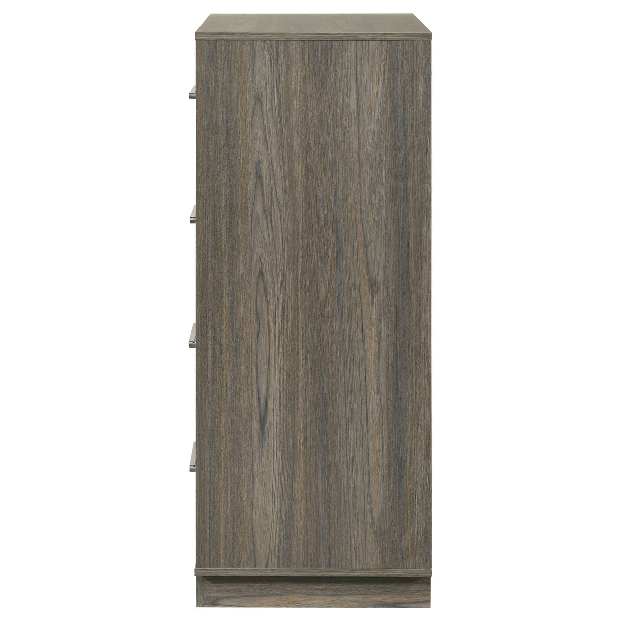 Fenwick 4-drawer Chest of Drawers Grey Oak - Home Elegance USA