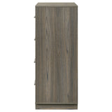 Fenwick 4-drawer Chest of Drawers Grey Oak - Home Elegance USA