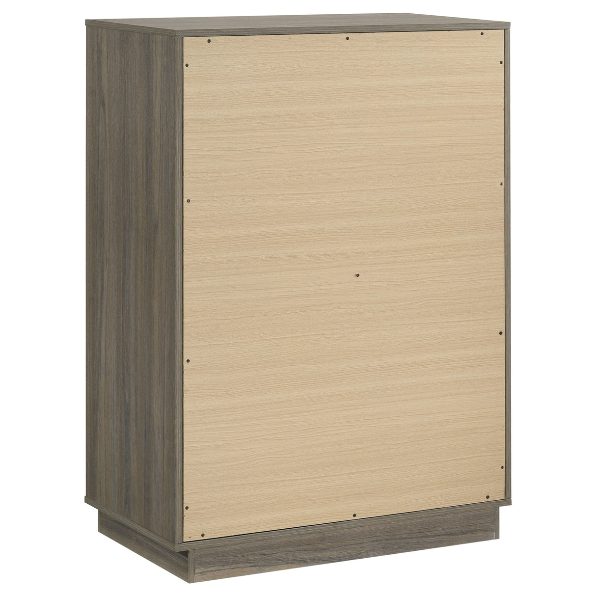 Fenwick 4-drawer Chest of Drawers Grey Oak - Home Elegance USA