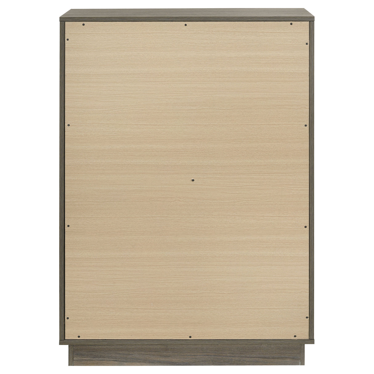 Fenwick 4-drawer Chest of Drawers Grey Oak - Home Elegance USA
