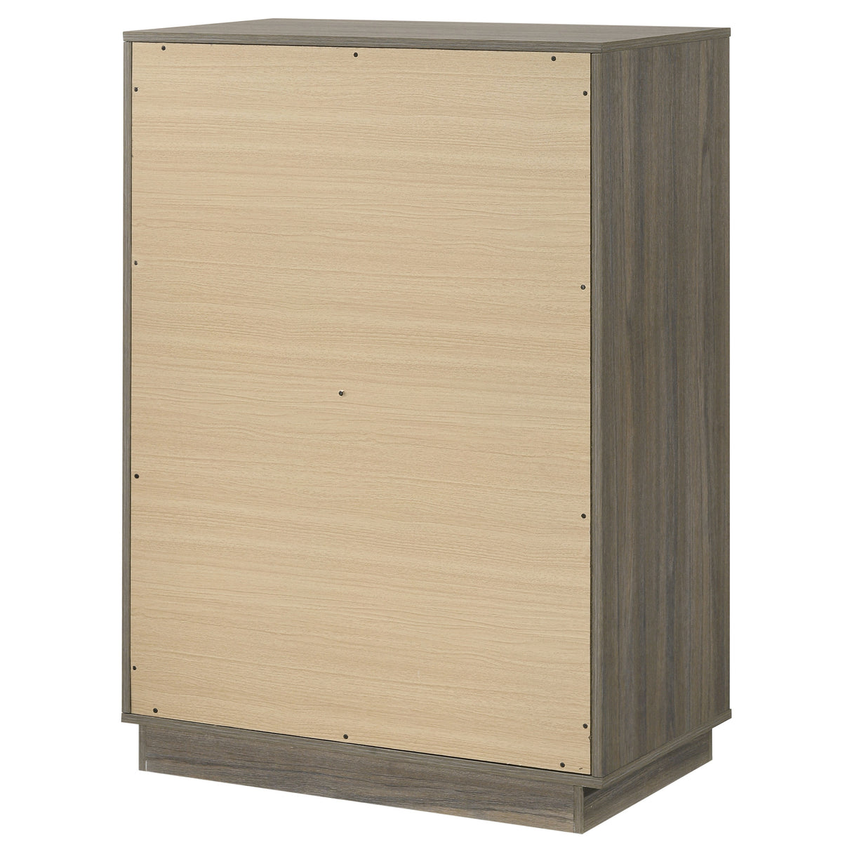 Fenwick 4-drawer Chest of Drawers Grey Oak - Home Elegance USA