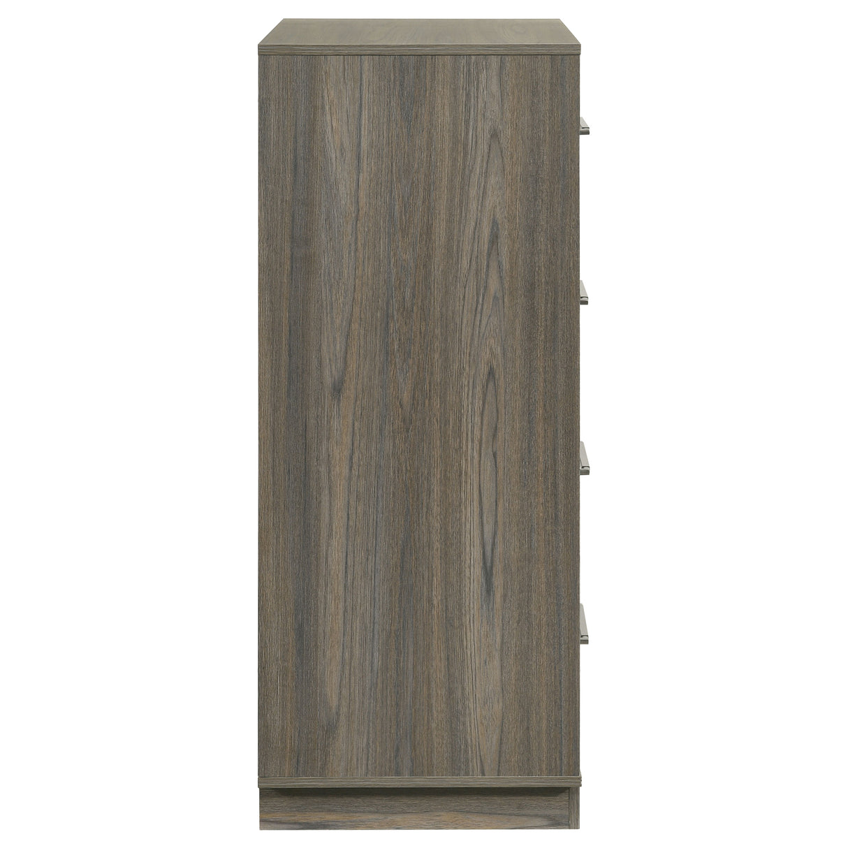 Fenwick 4-drawer Chest of Drawers Grey Oak - Home Elegance USA