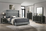 Lucia 6-drawer Dresser Cabinet Black - Home Elegance USA