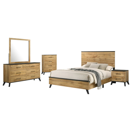 Kaywood 5-piece Full Bedroom Set Natural Pine - sold by Home Elegance USA