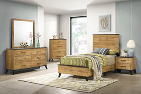 Kaywood 5-piece Twin Bedroom Set Natural Pine - sold by Home Elegance USA