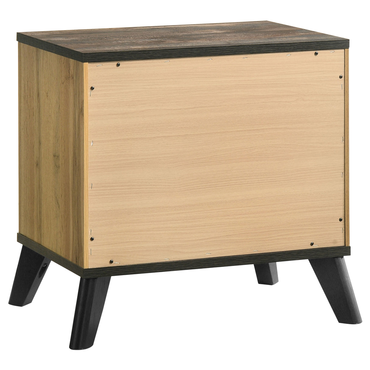 Kaywood 2-drawer Nightstand Bedside Table Natural Pine - Home Elegance USA