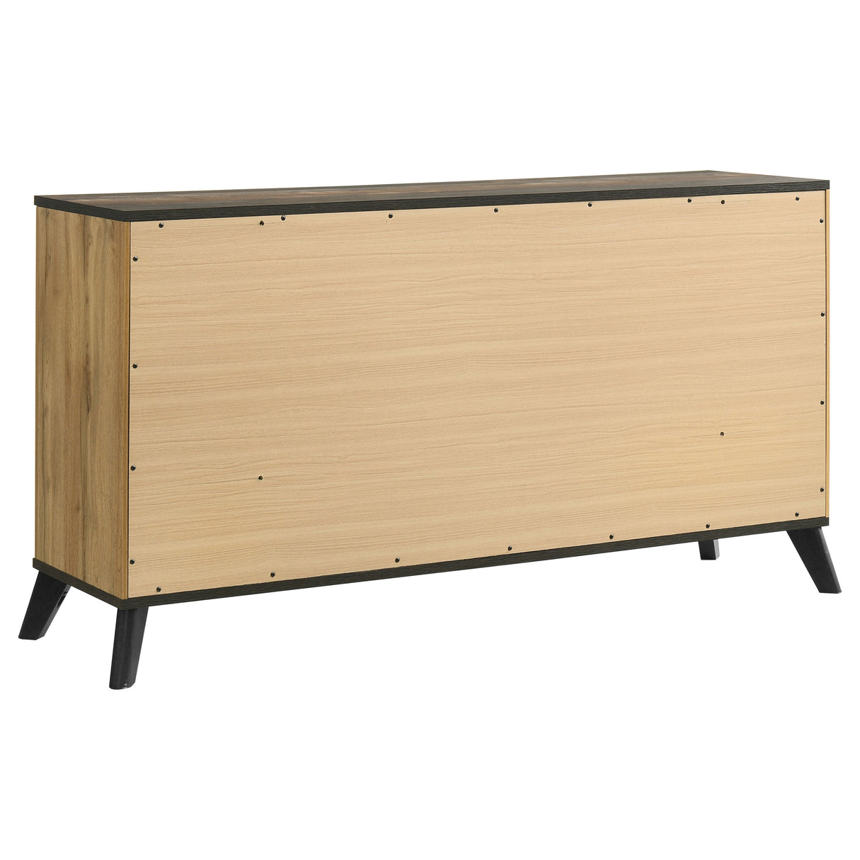 Kaywood 6-drawer Dresser Cabinet Natural Pine - Home Elegance USA