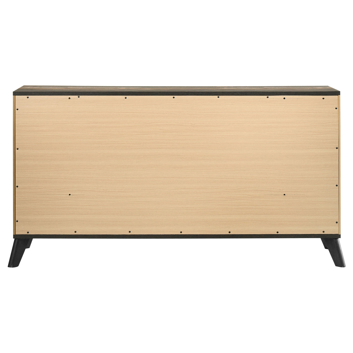 Kaywood 6-drawer Dresser Cabinet Natural Pine - Home Elegance USA