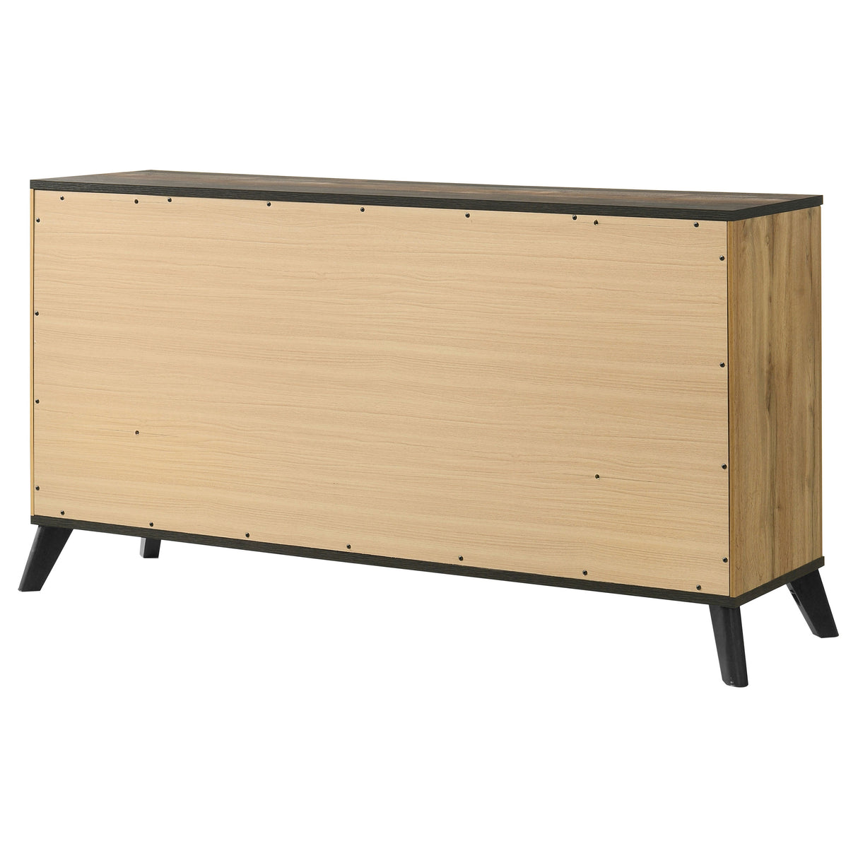 Kaywood 6-drawer Dresser Cabinet Natural Pine - Home Elegance USA