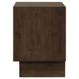 Glenwood 2-drawer Nightstand Bedside Table Warm Brown - Home Elegance USA