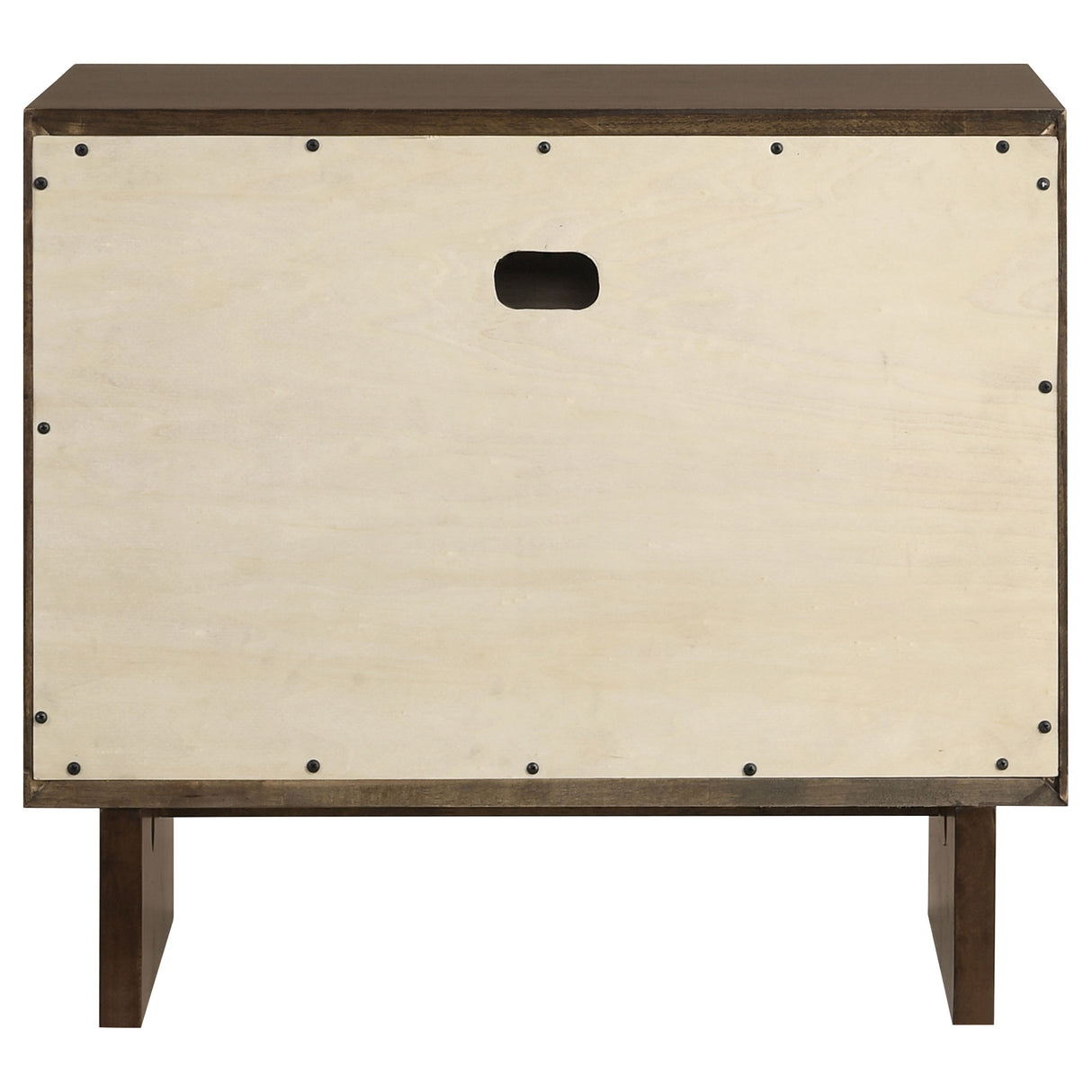 Glenwood 2-drawer Nightstand Bedside Table Warm Brown - Home Elegance USA