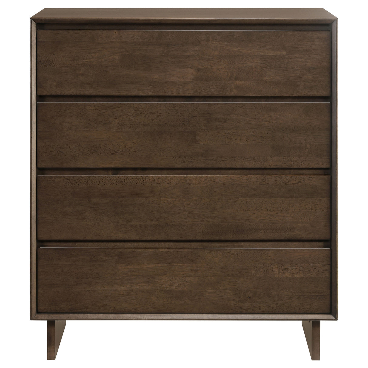 Glenwood 4-drawer Chest of Drawers Warm Brown - Home Elegance USA