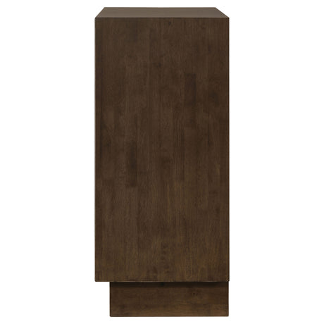 Glenwood 4-drawer Chest of Drawers Warm Brown - Home Elegance USA