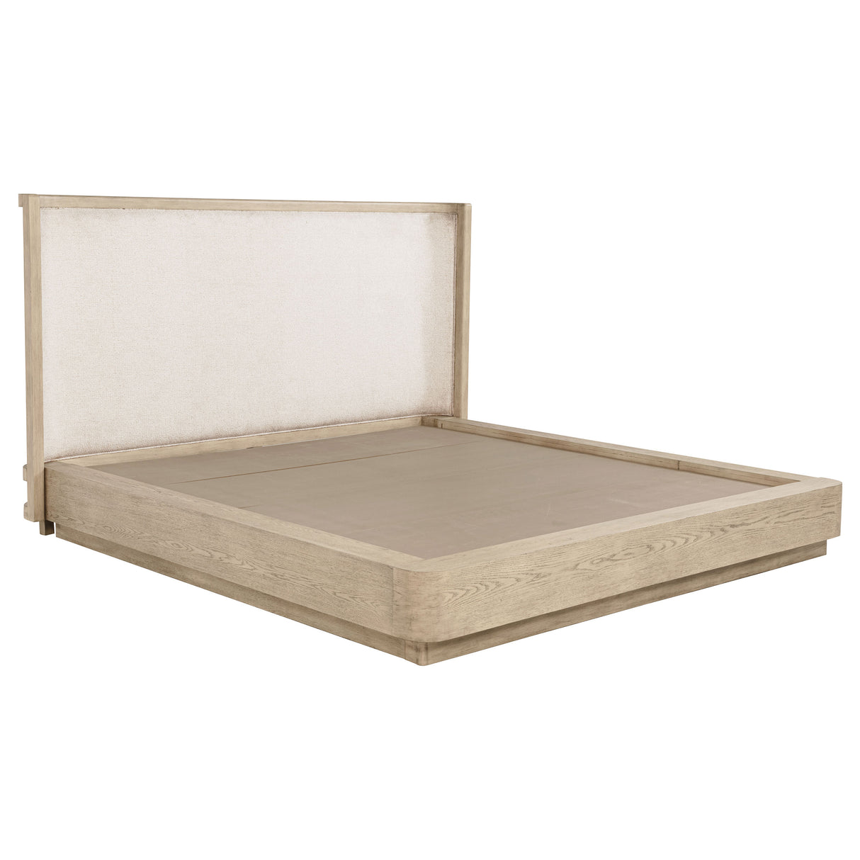 Kailani 49-inch Queen Wingback Bed Beige Oak