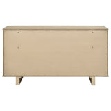 Kailani 9-drawer Dresser Cabinet Beige Oak - Home Elegance USA