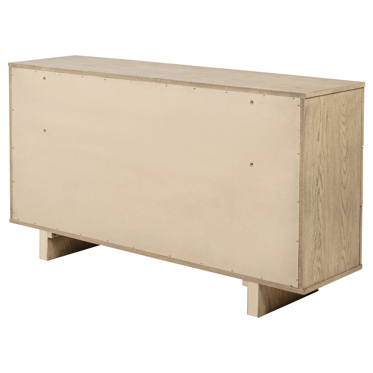 Kailani 9-drawer Dresser Cabinet Beige Oak - Home Elegance USA