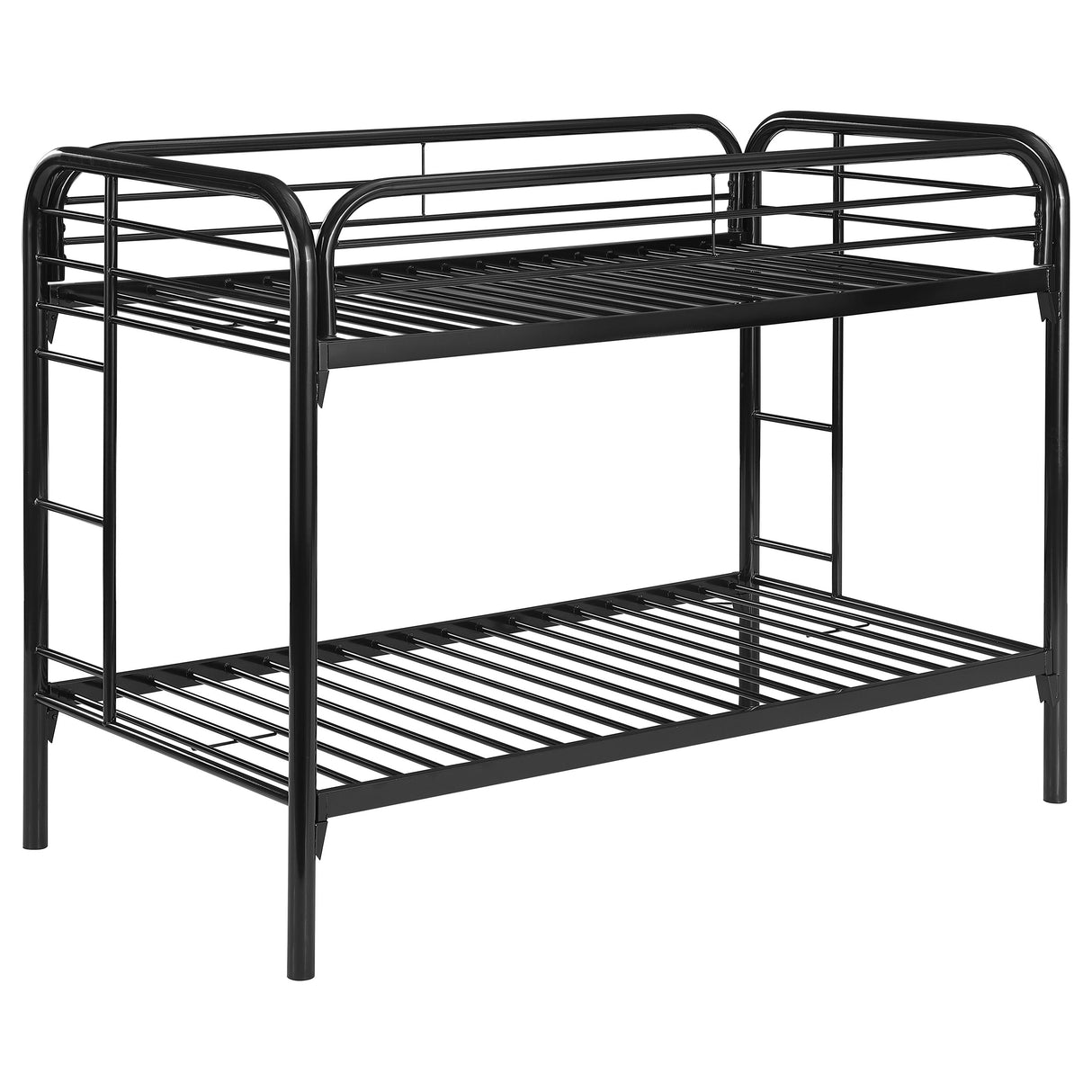 Twin / Twin Bunk Bed - Morgan Twin Over Twin Bunk Bed Black