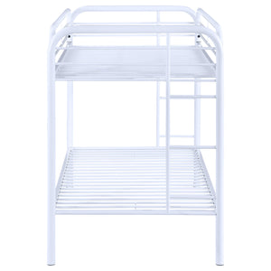 Twin / Twin Bunk Bed - Morgan Twin Over Twin Bunk Bed White