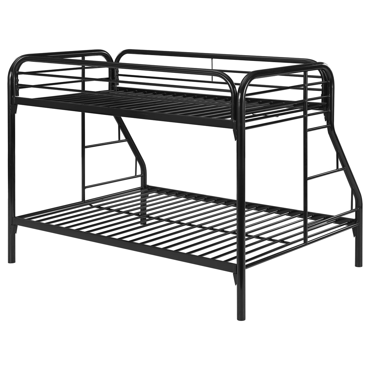 Twin / Full Bunk Bed - Morgan Twin Over Full Bunk Bed Black