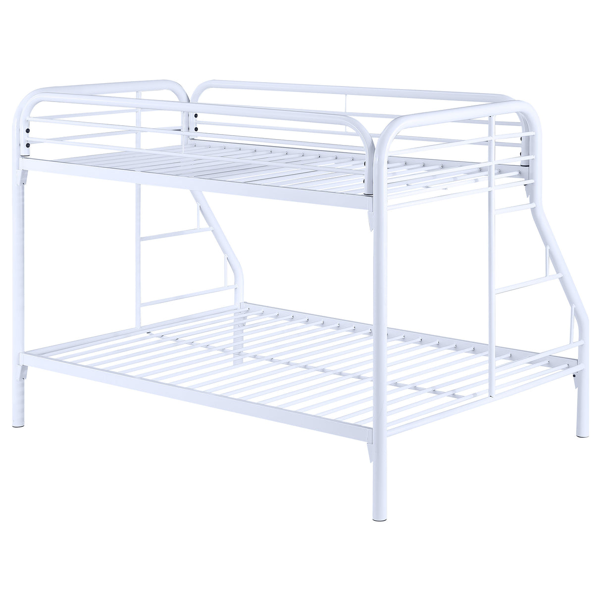Twin / Full Bunk Bed - Morgan Twin Over Full Bunk Bed White