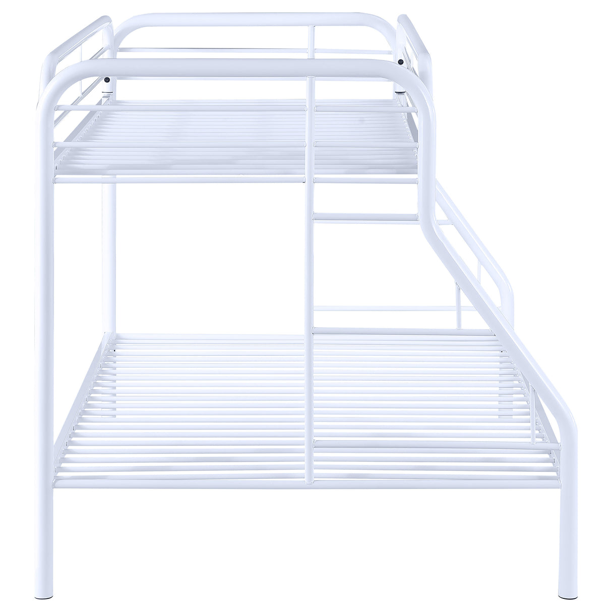 Twin / Full Bunk Bed - Morgan Twin Over Full Bunk Bed White