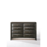 Acme - Ireland Dresser 22706 Gray Oak Finish